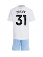 Aston Villa Leon Bailey #31 Bortedraktsett Barn 2024-25 Korte ermer (+ bukser)